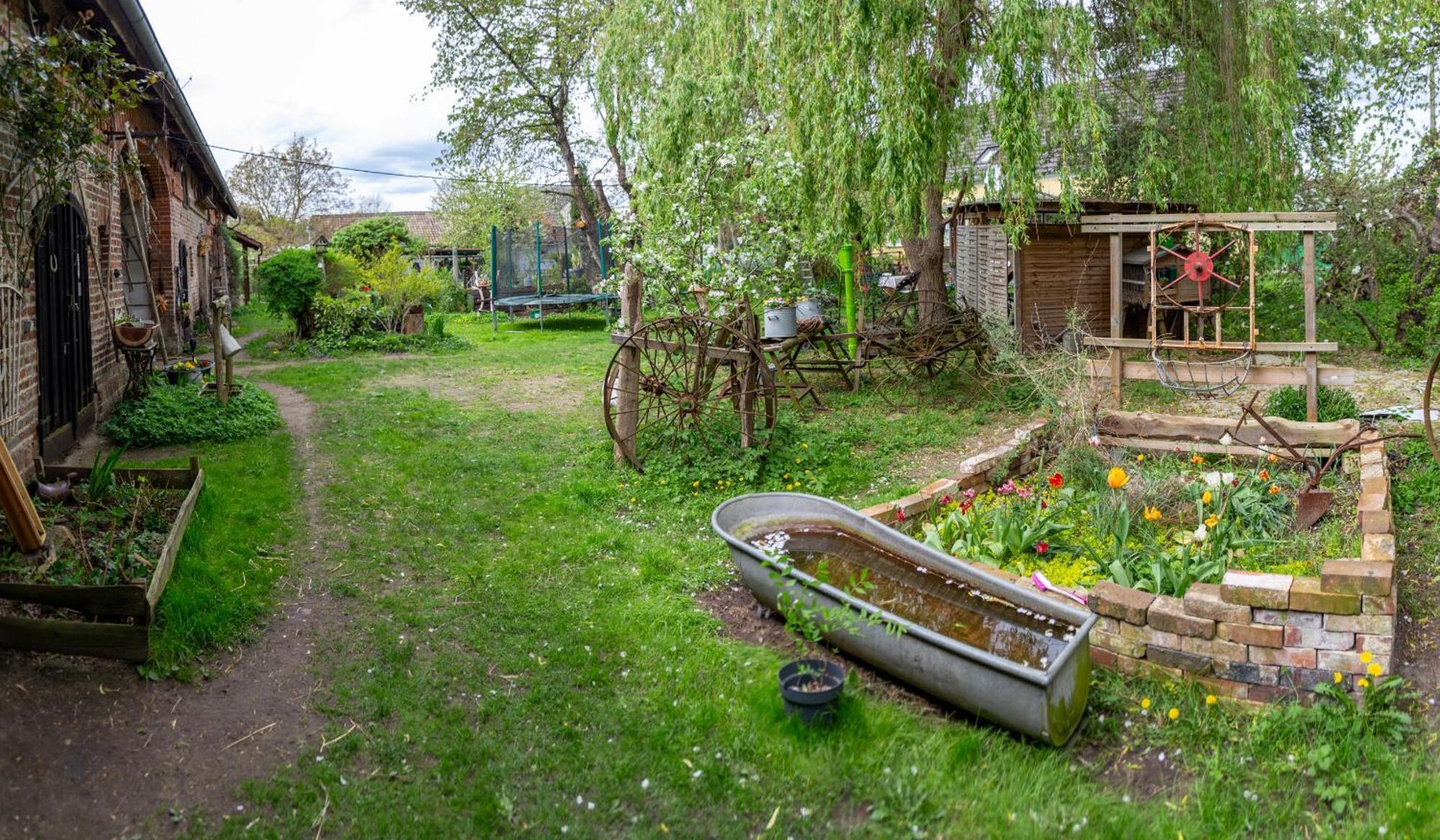 Storchenhof Apartment Schmogrow Bagian luar foto